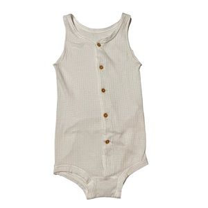 Vintage childs sleeveless short Union suit